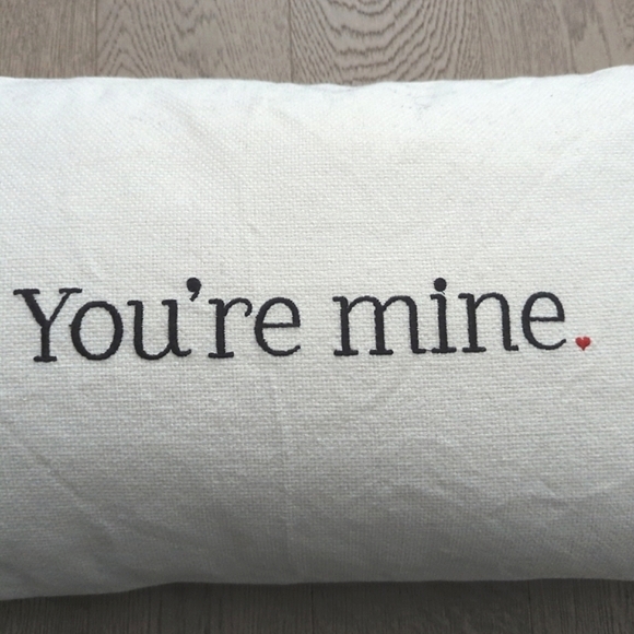 Indigo You're Mine I'm Yours Cushion - Picture 4 of 5
